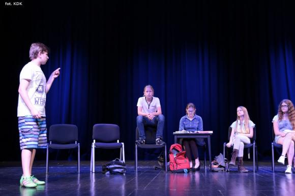 Ostatni dzień przeglądu teatralnego w domu kultury