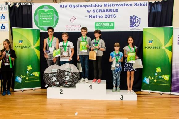 Gimnazjum nr 2 w Kutnie WICEMISTRZEM POLSKI GIMNAZJÓW w SCRABBLE