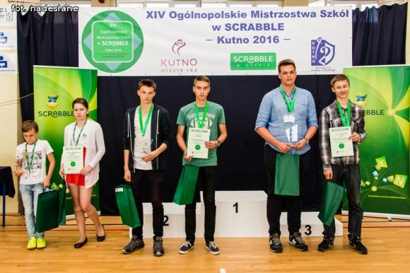 Gimnazjum nr 2 w Kutnie WICEMISTRZEM POLSKI GIMNAZJÓW w SCRABBLE