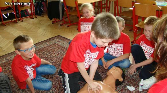 Czadowa edukacja w Strzegocinie