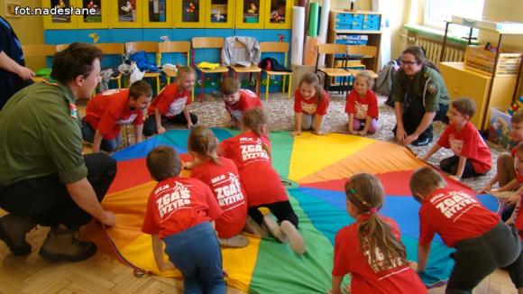 Czadowa edukacja w Strzegocinie