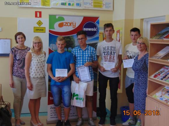 II Konkurs Mój zawód - moją przyszłością w ZS Nr 4 w Kutnie - Azorach rozstrzygnięty