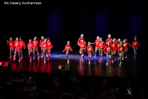 Arystyczny pokaz umiejętności dzieci i młodzieży z sekcji KDK