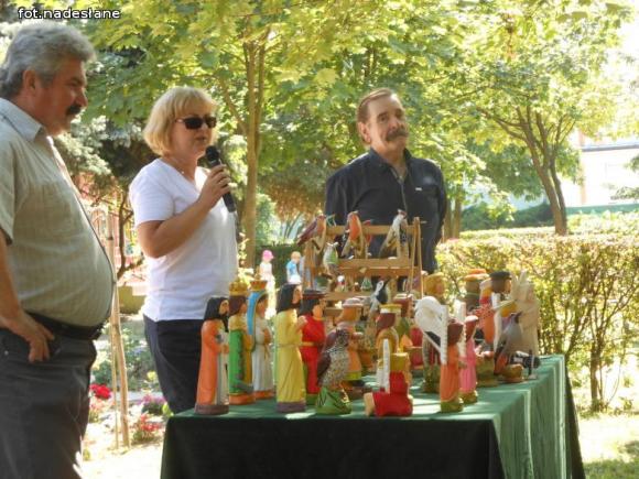 Przedszkolaki spotkały się z rzeźbiarzami