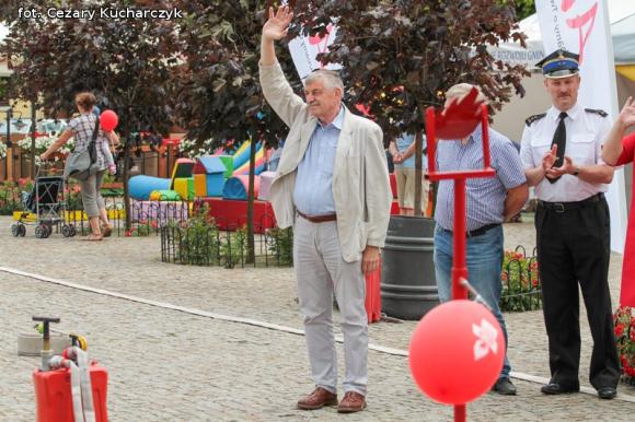 Każdy chciał być kiedyś strażakiem ... Czadowa zabawa w centrum Kutna