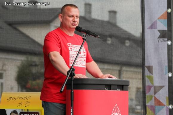 Każdy chciał być kiedyś strażakiem ... Czadowa zabawa w centrum Kutna