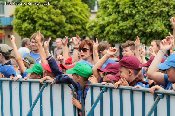 Każdy chciał być kiedyś strażakiem ... Czadowa zabawa w centrum Kutna