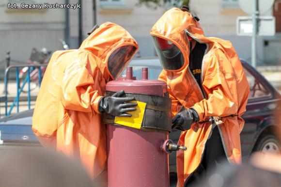 Każdy chciał być kiedyś strażakiem ... Czadowa zabawa w centrum Kutna