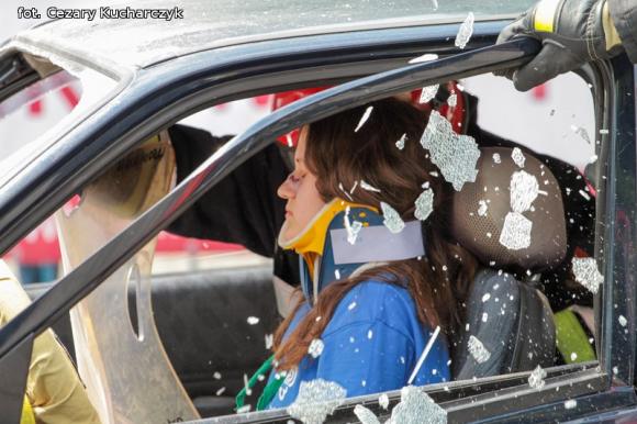 Każdy chciał być kiedyś strażakiem ... Czadowa zabawa w centrum Kutna
