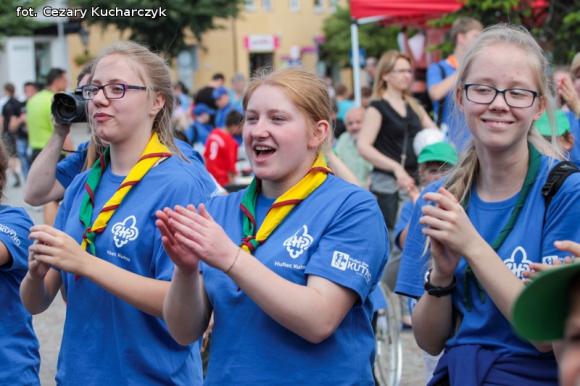 Każdy chciał być kiedyś strażakiem ... Czadowa zabawa w centrum Kutna