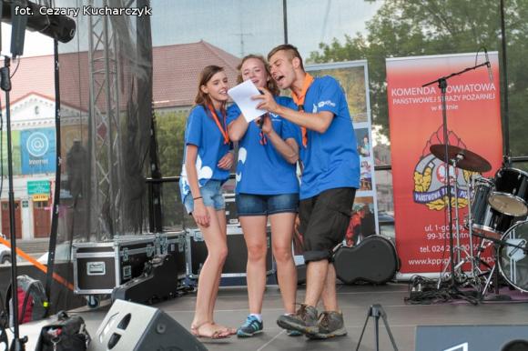 Każdy chciał być kiedyś strażakiem ... Czadowa zabawa w centrum Kutna