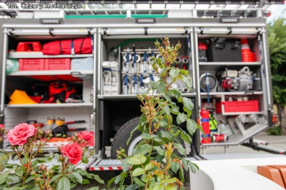 Każdy chciał być kiedyś strażakiem ... Czadowa zabawa w centrum Kutna