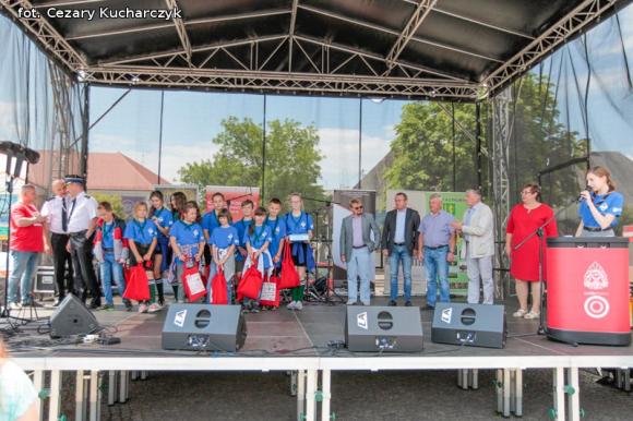 Każdy chciał być kiedyś strażakiem ... Czadowa zabawa w centrum Kutna