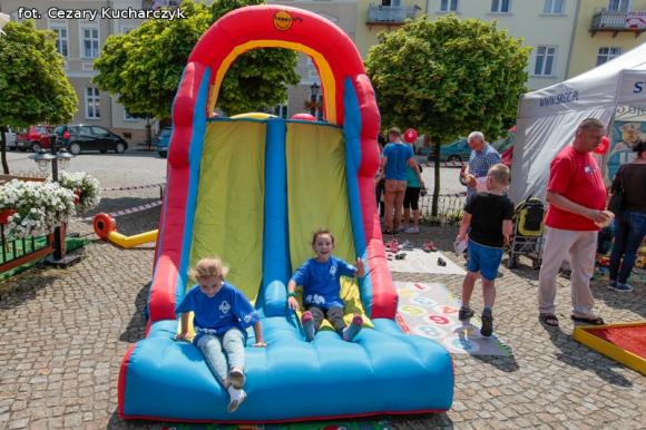 Każdy chciał być kiedyś strażakiem ... Czadowa zabawa w centrum Kutna