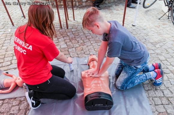 Każdy chciał być kiedyś strażakiem ... Czadowa zabawa w centrum Kutna