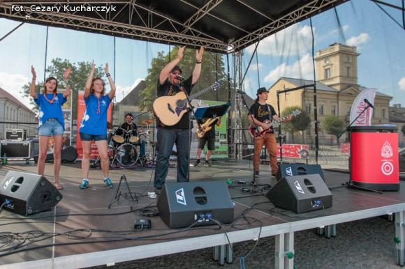 Każdy chciał być kiedyś strażakiem ... Czadowa zabawa w centrum Kutna