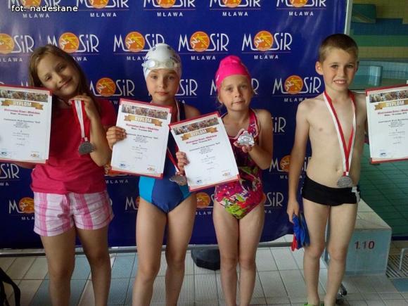 Kutnowscy pływacy na mistrzostwach w Mławie