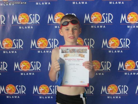 Kutnowscy pływacy na mistrzostwach w Mławie