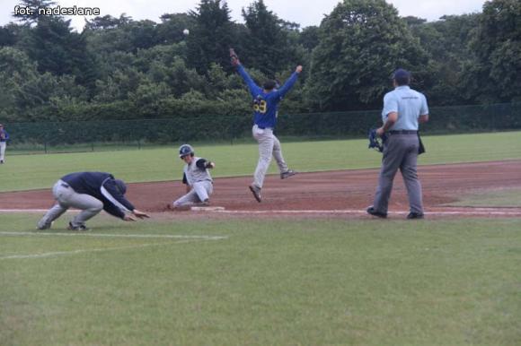 Relacja kutnowskich baseballistów z Londynu. Szczęście sprzyja lepszym