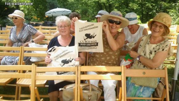 Kutnowskie Czytelniczki na Zlocie Miłośników Cukierni pod Amorem w Książnicy Płockiej