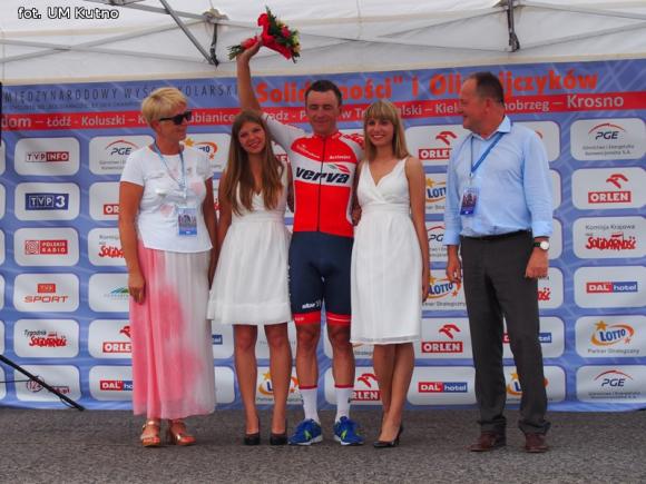  Jasper Hamelink z Holandii zwycięzcą etapu Koluszki Kutno i najlepsi mali kolarze