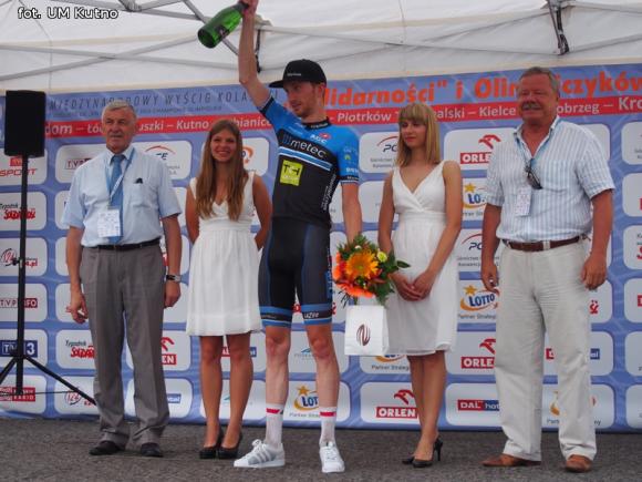  Jasper Hamelink z Holandii zwycięzcą etapu Koluszki Kutno i najlepsi mali kolarze