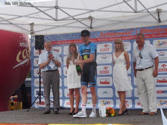  Jasper Hamelink z Holandii zwycięzcą etapu Koluszki Kutno i najlepsi mali kolarze