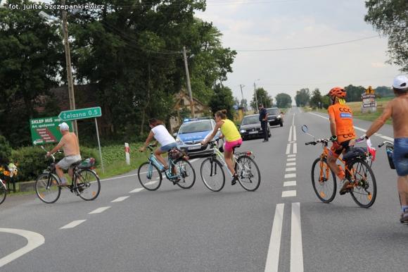 Rajd rowerowy z Krośniewic. Byli bliżej ziemi