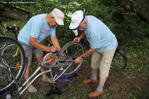 Rajd rowerowy z Krośniewic. Byli bliżej ziemi