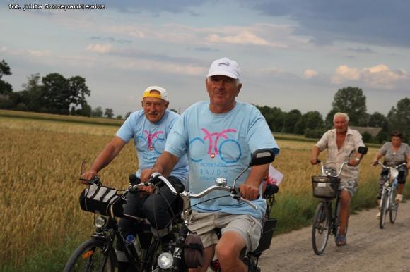 Rajd rowerowy z Krośniewic. Byli bliżej ziemi