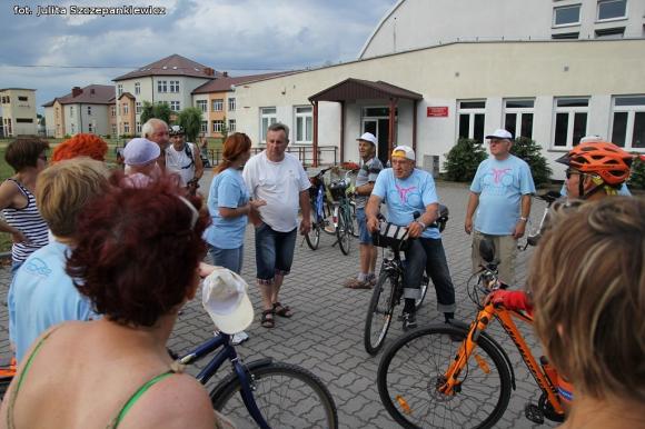 Rajd rowerowy z Krośniewic. Byli bliżej ziemi