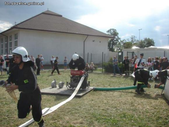 Strzelce: Gminne Zawody Sportowo - Pożarnicze