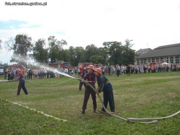 Strzelce: Gminne Zawody Sportowo - Pożarnicze