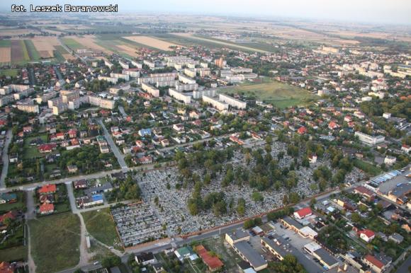 Lot balonem nad okolicznymi wsiami i Kutnem cz.3