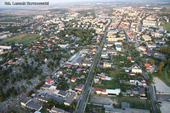 Lot balonem nad okolicznymi wsiami i Kutnem cz.3