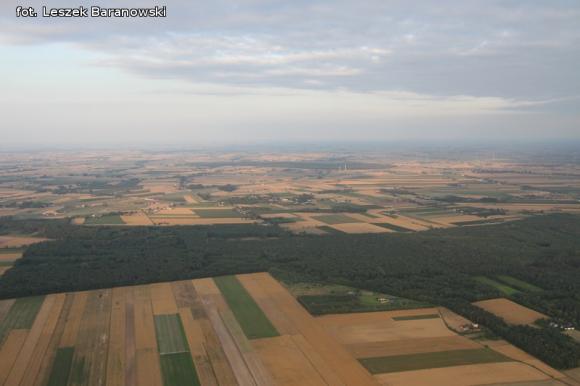 Lot balonem nad okolicznymi wsiami i Kutnem cz.3