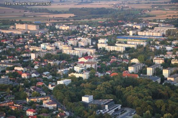 Lot balonem nad okolicznymi wsiami i Kutnem cz.3