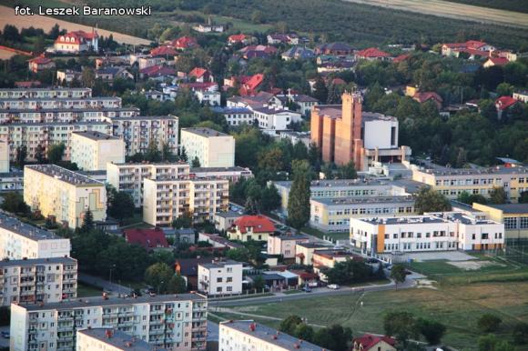 Lot balonem nad okolicznymi wsiami i Kutnem cz.3