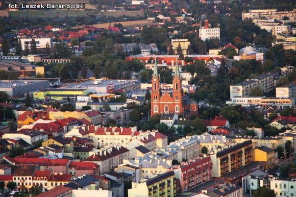 Lot balonem nad okolicznymi wsiami i Kutnem cz.3