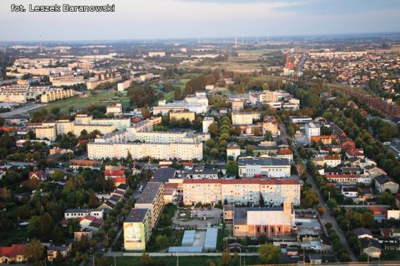 Lot balonem nad okolicznymi wsiami i Kutnem cz.3