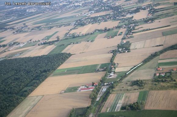 Lot balonem nad okolicznymi wsiami i Kutnem cz.3