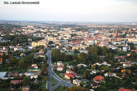 Lot balonem nad okolicznymi wsiami i Kutnem cz.3