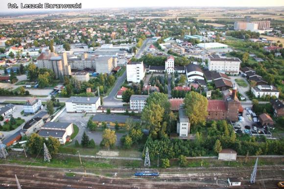 Lot balonem nad okolicznymi wsiami i Kutnem cz.3