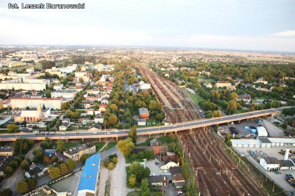 Lot balonem nad okolicznymi wsiami i Kutnem cz.3