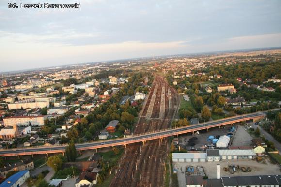 Lot balonem nad okolicznymi wsiami i Kutnem cz.3