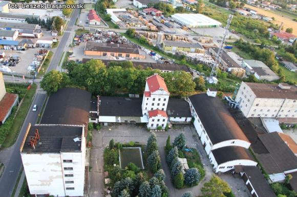 Lot balonem nad okolicznymi wsiami i Kutnem cz.3