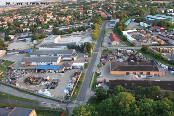 Lot balonem nad okolicznymi wsiami i Kutnem cz.3