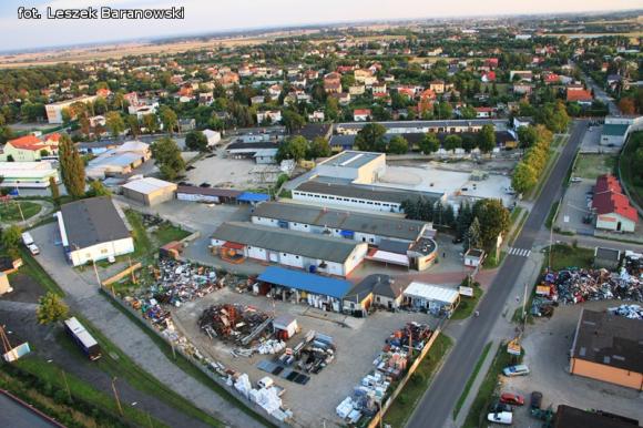 Lot balonem nad okolicznymi wsiami i Kutnem cz.3