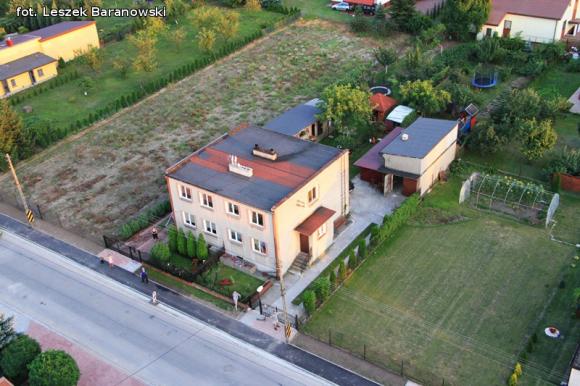 Lot balonem nad okolicznymi wsiami i Kutnem cz.3