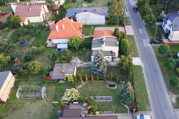 Lot balonem nad okolicznymi wsiami i Kutnem cz.3